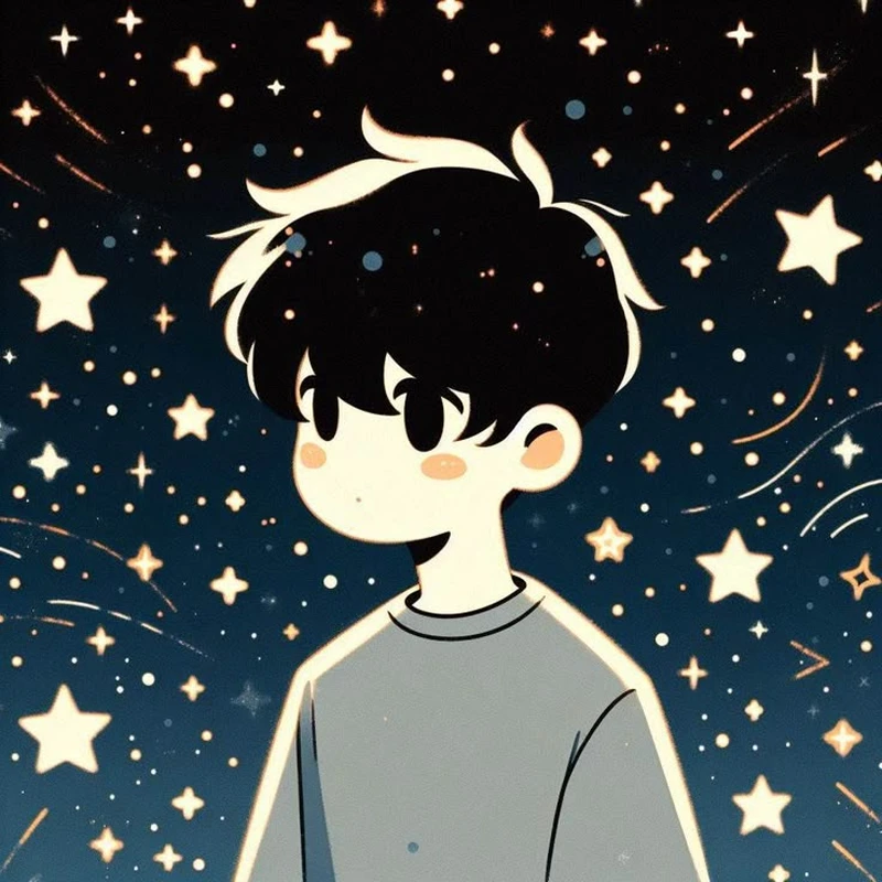 tranh chibi nam đáng yêu