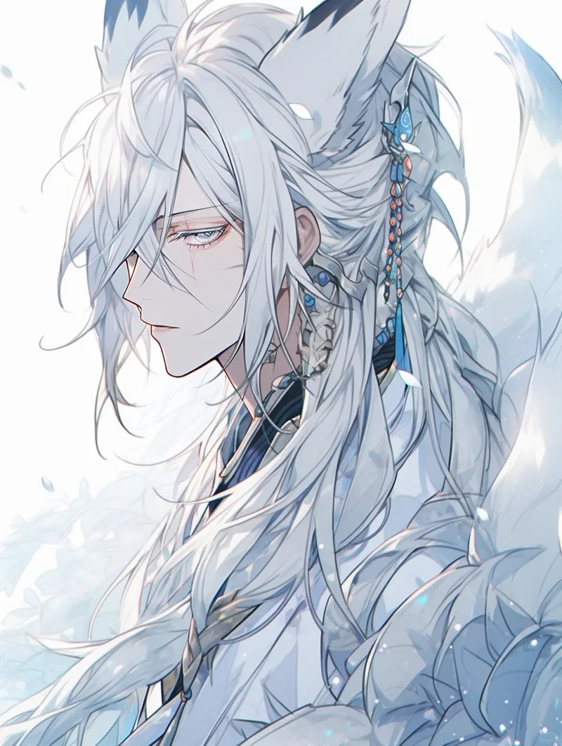 tranh hồ ly anime cực đẹp