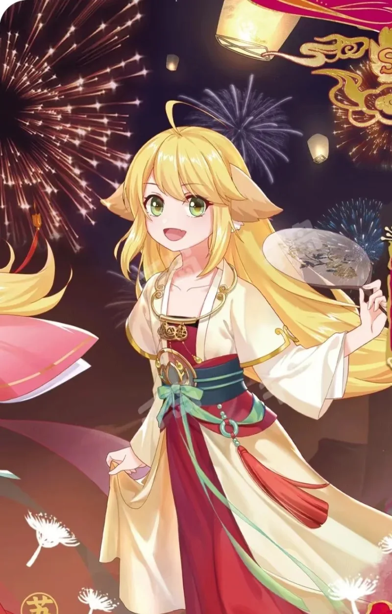 tranh hồ ly anime cute