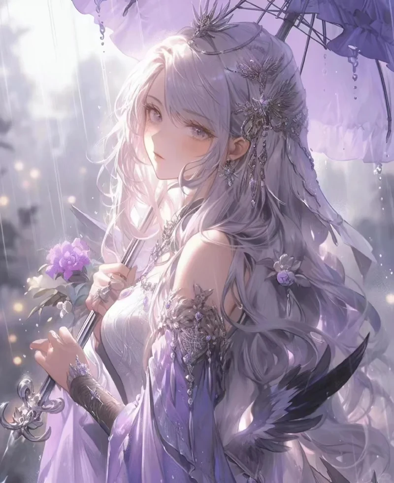 tranh kuromi anime nghệ thuật