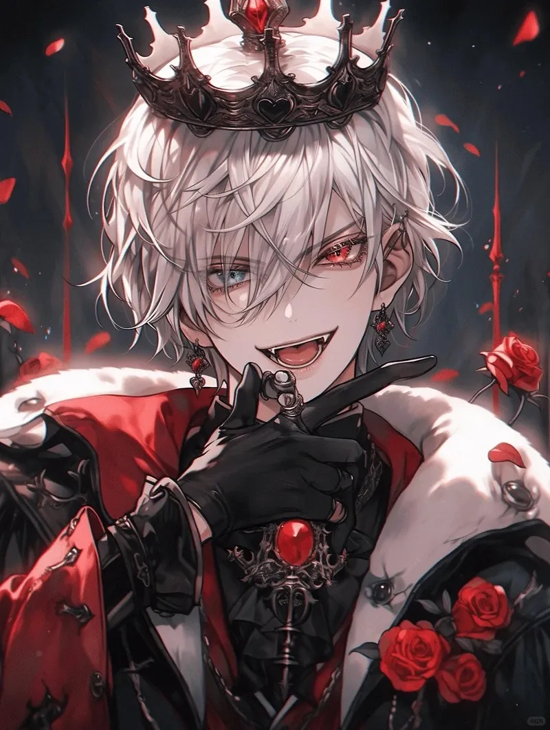 tranh vẽ anime ma cà rồng