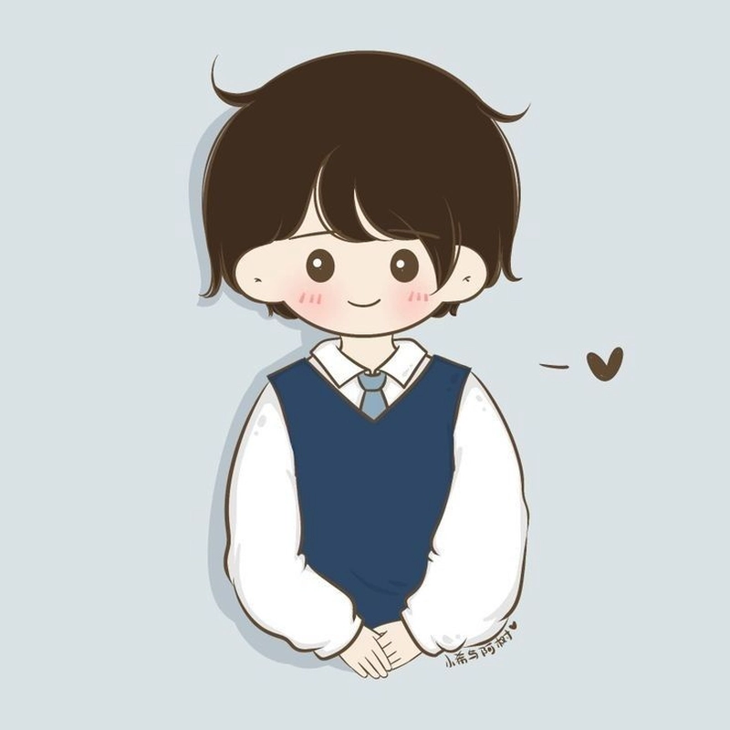 tranh vẽ chibi nam cute