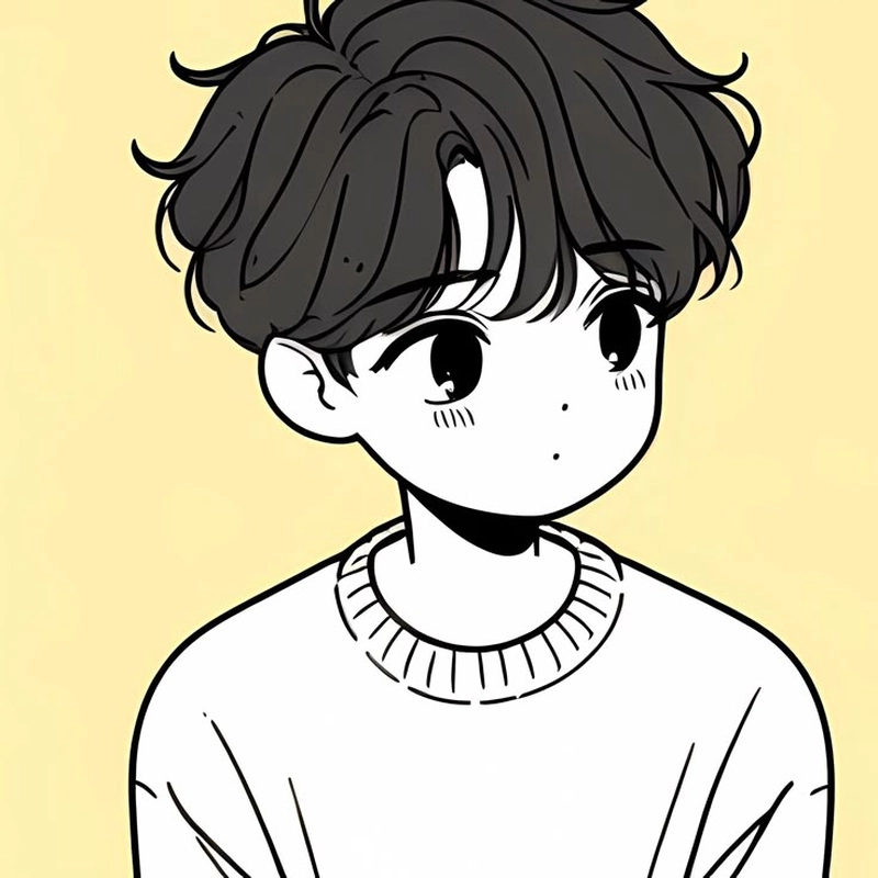 tranh vẽ chibi nam cute