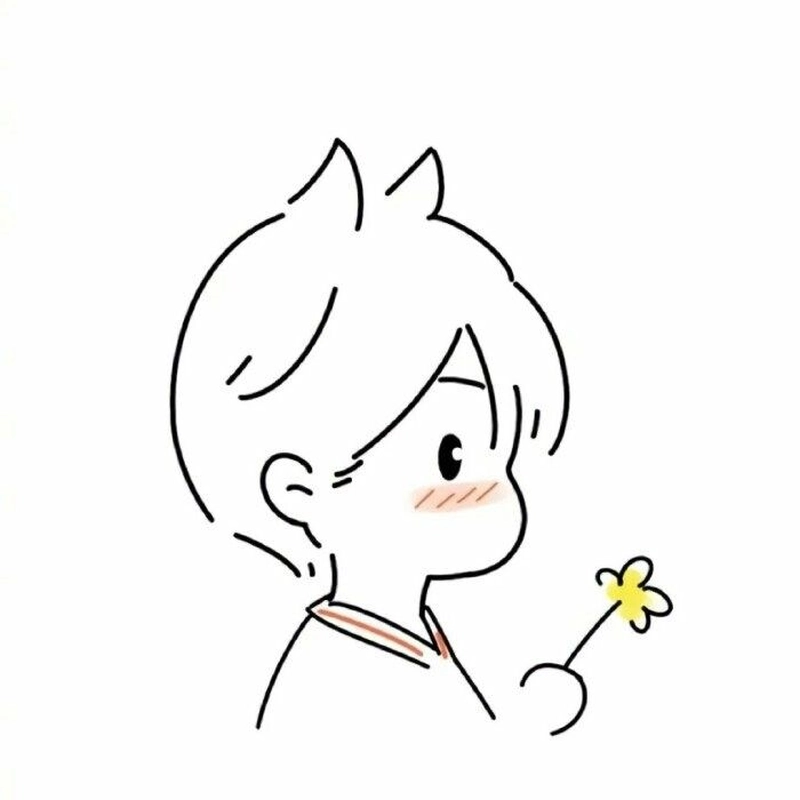 tranh vẽ chibi nam dễ vẽ