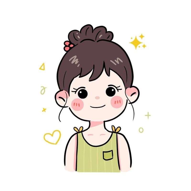 tranh vẽ chibi nữ dễ dàng