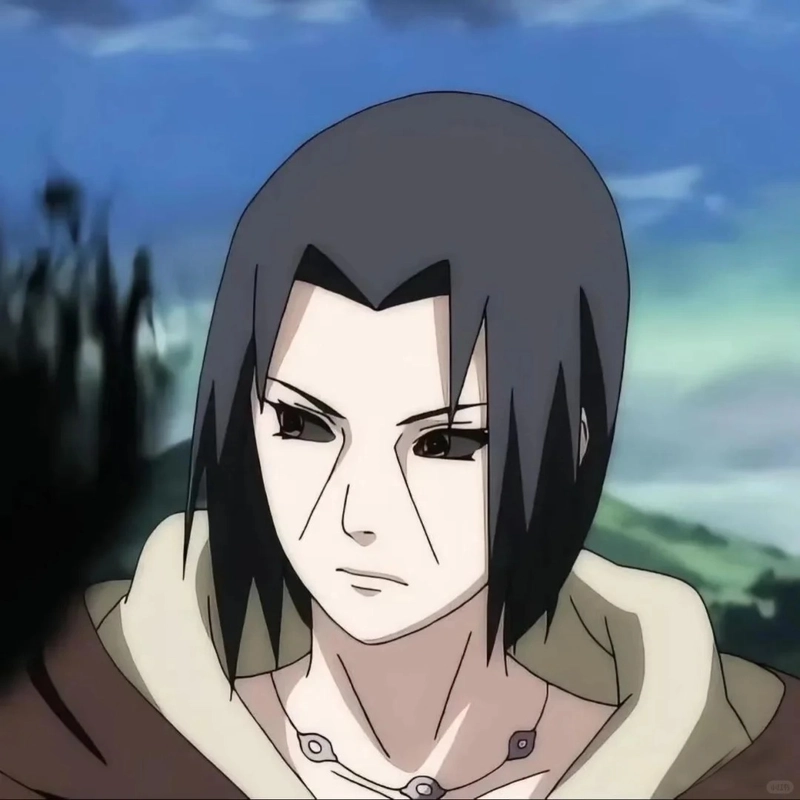 tranh vẽ itachi chibi