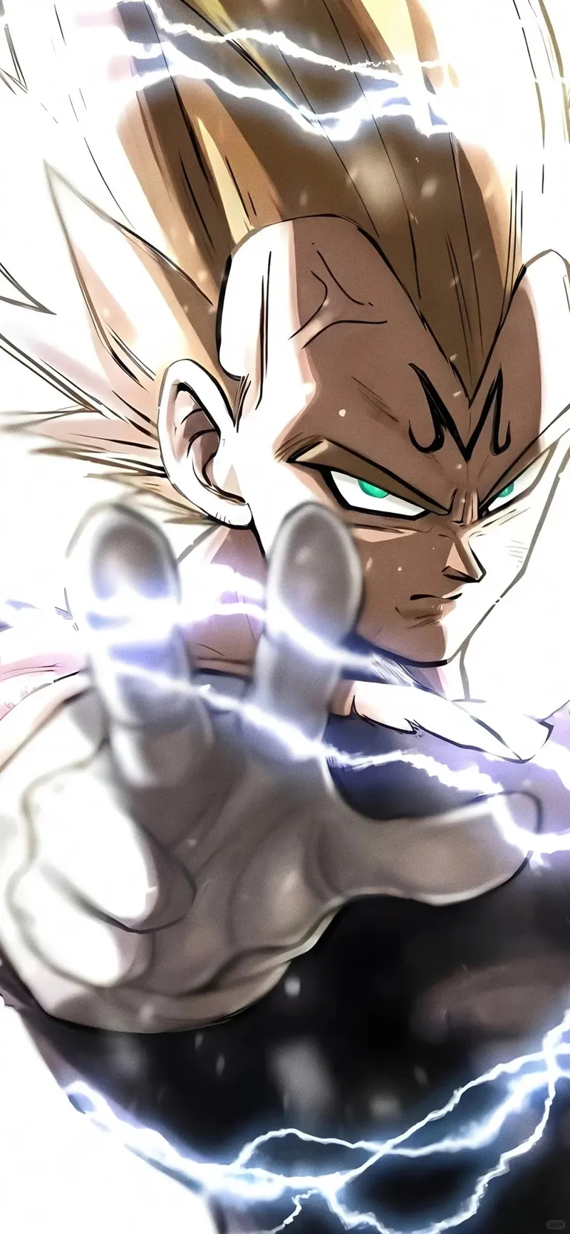 tranh vegeta anime dễ thương