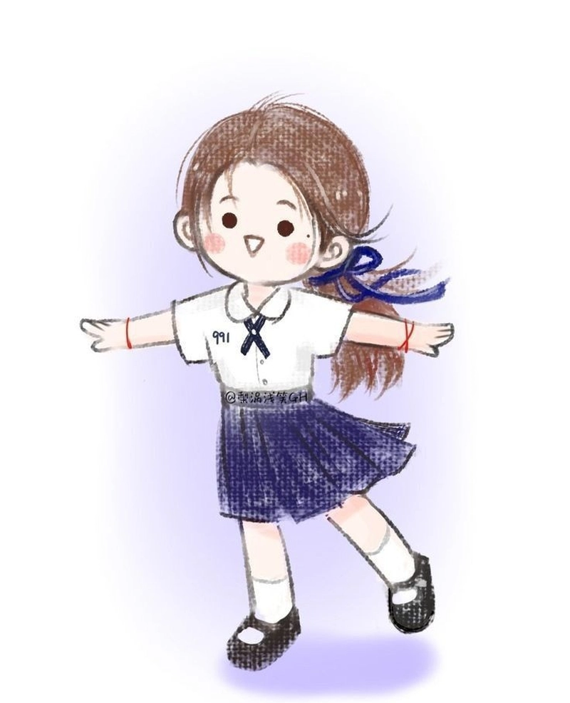 vẽ chibi nữ cute dễ dàng