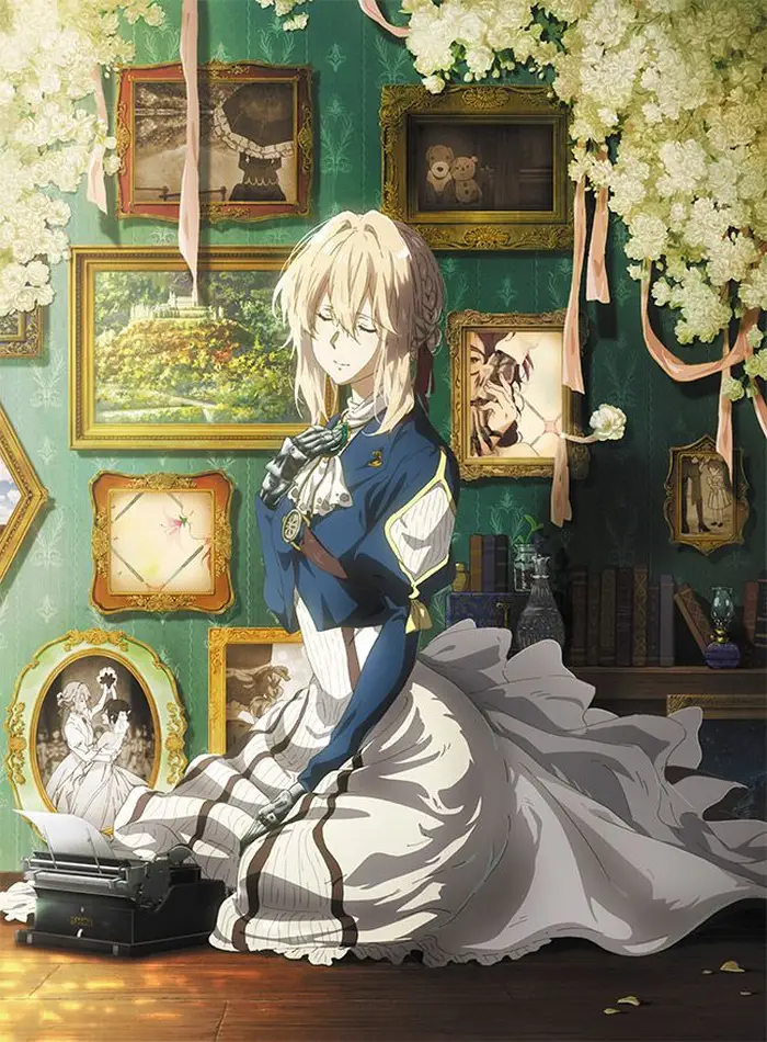 violet evergarden anime nổi tiếng toàn cầu