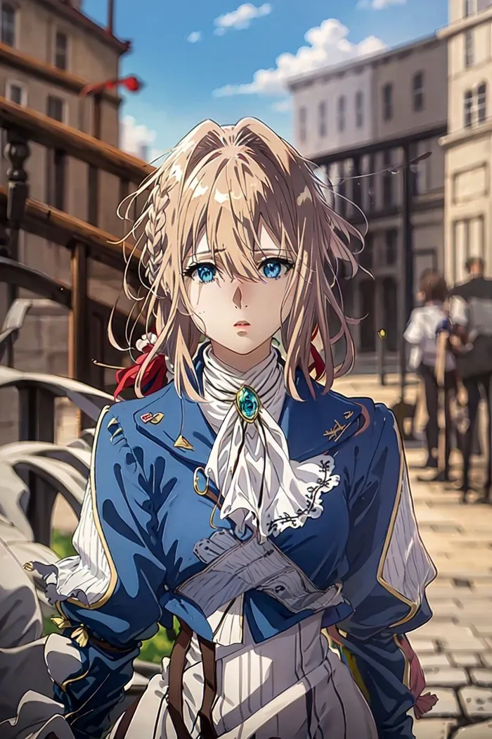 violet evergarden đẹp tự nhiên và tinh tế