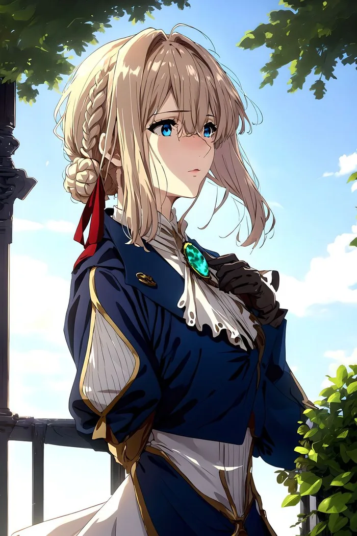 violet evergarden nhân vật hoạt hình nổi bật