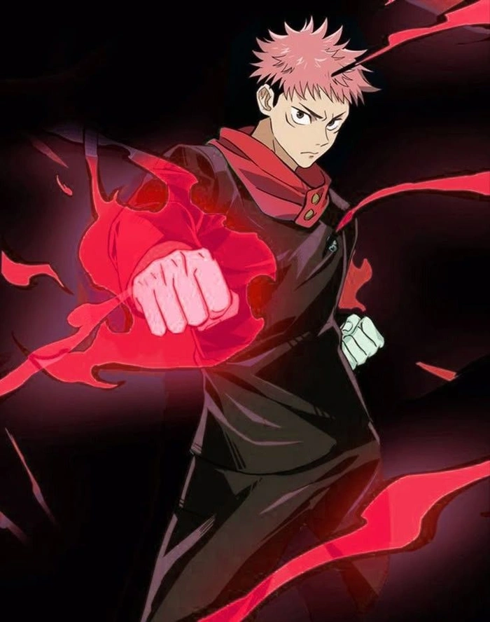 yuji itadori trong jujutsu kaisen
