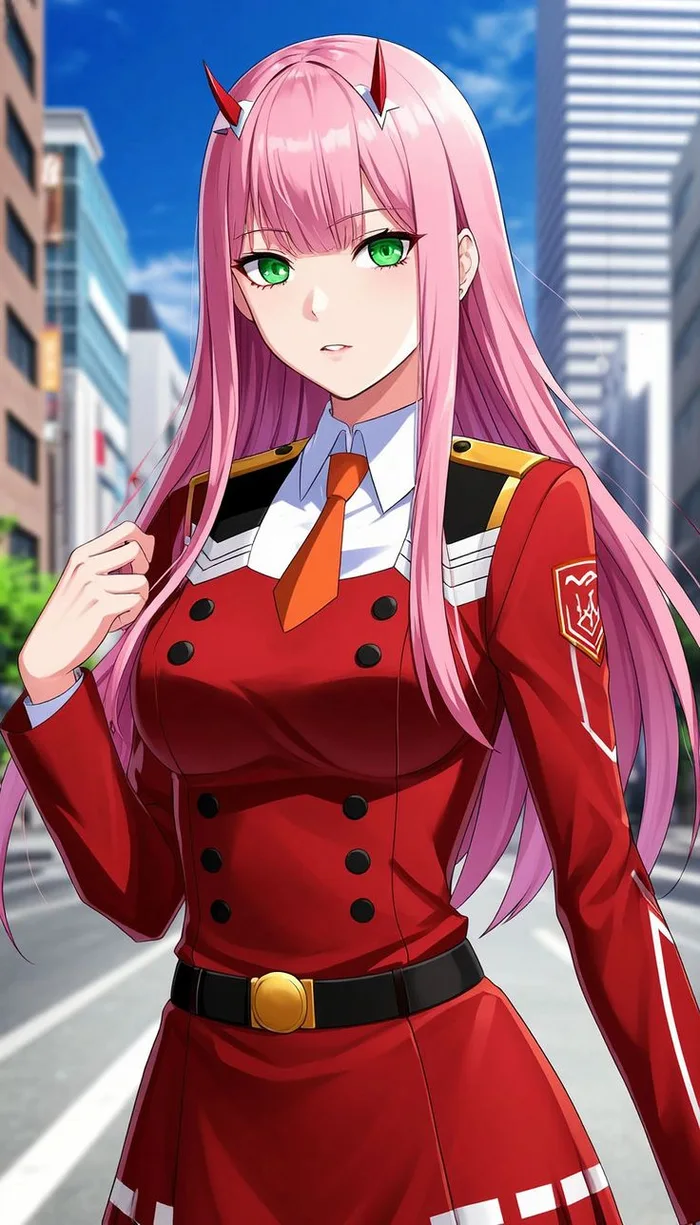 zero two nhân vật trong darling in the franxx