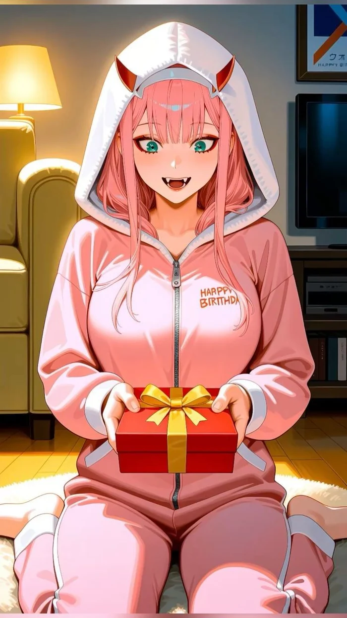 zero two quyến rũ và mạnh mẽ