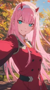 zero two trong darling in the franxx