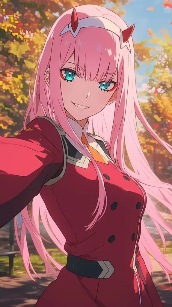 zero two trong darling in the franxx