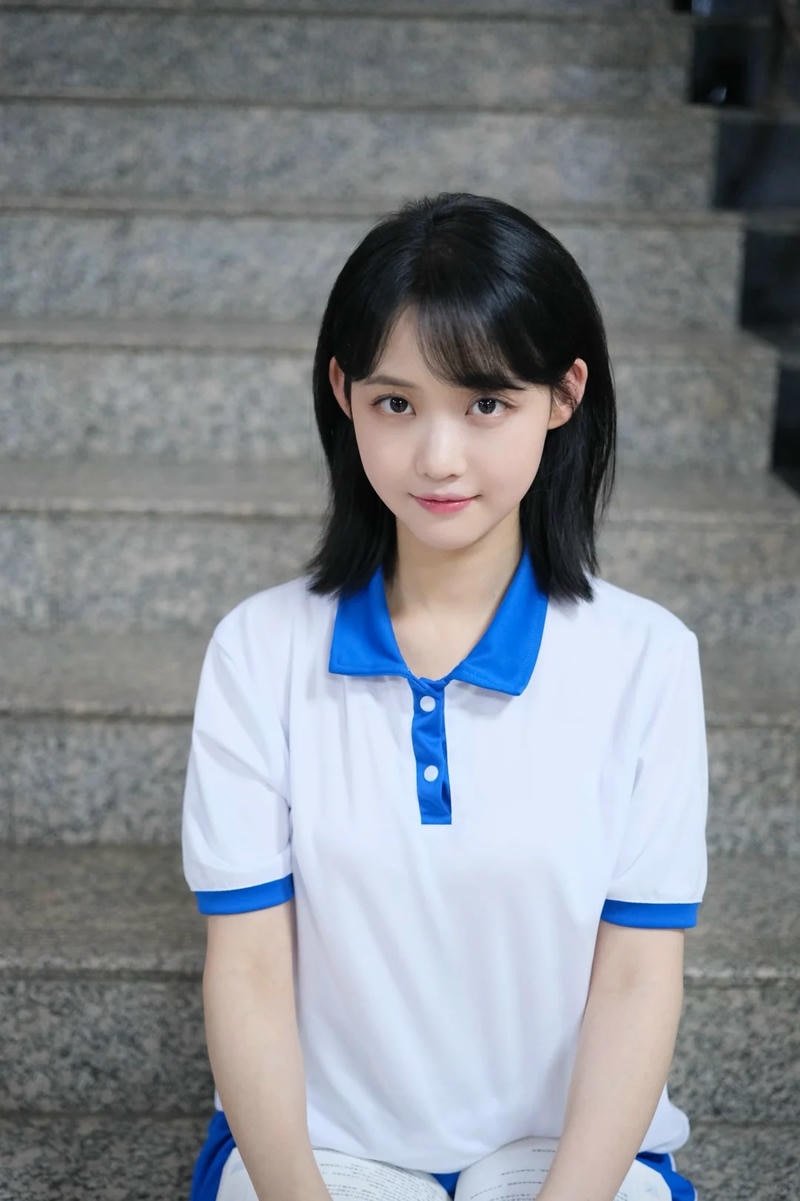 Bộ hình ảnh gái xinh học sinh mộc mạc