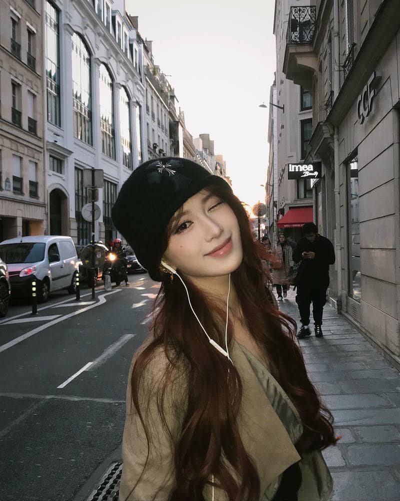 Chụp hình ảnh gái xinh douyin tự nhiên