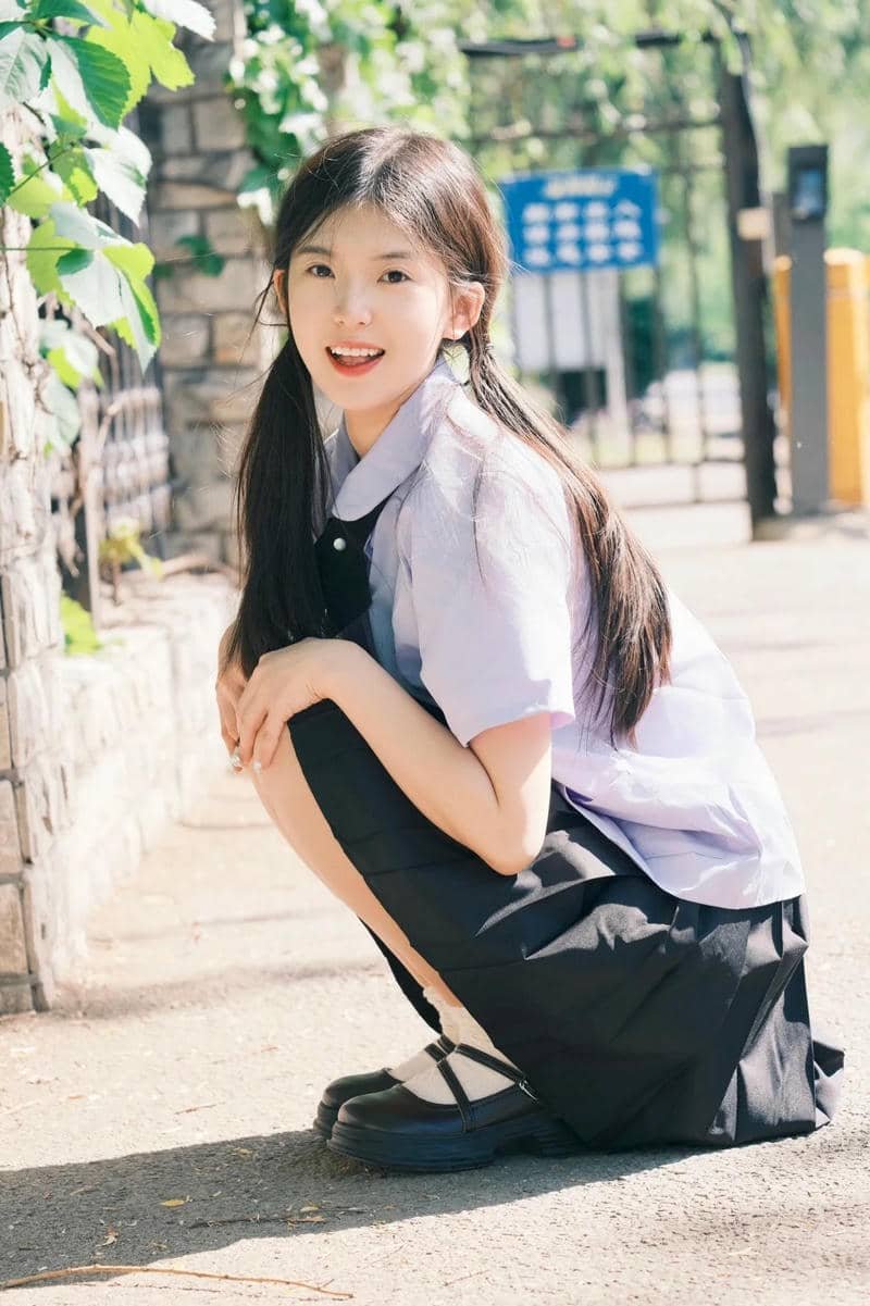 Chụp hình gái xinh học sinh thanh thuần
