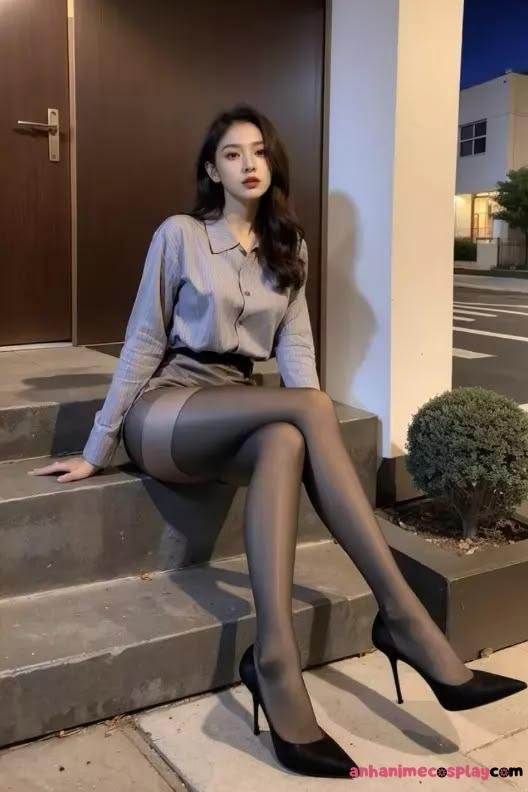 Gái xinh công sở thanh lịch