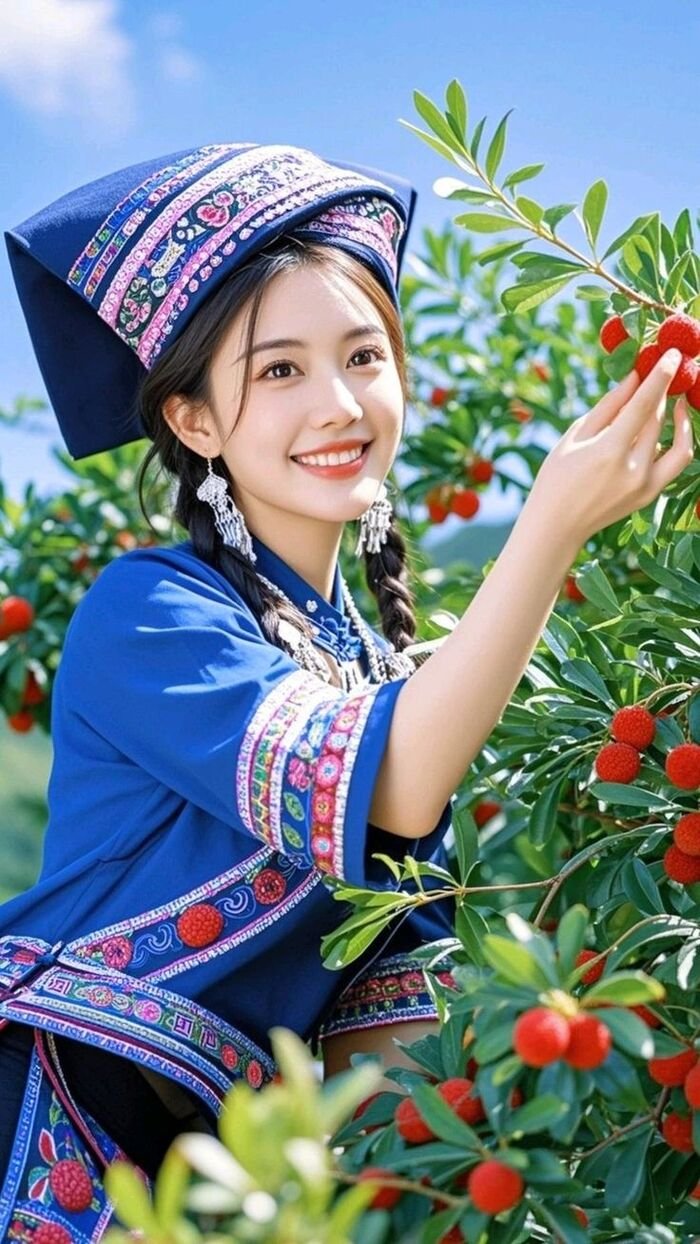 Gái xinh dân tộc 3d