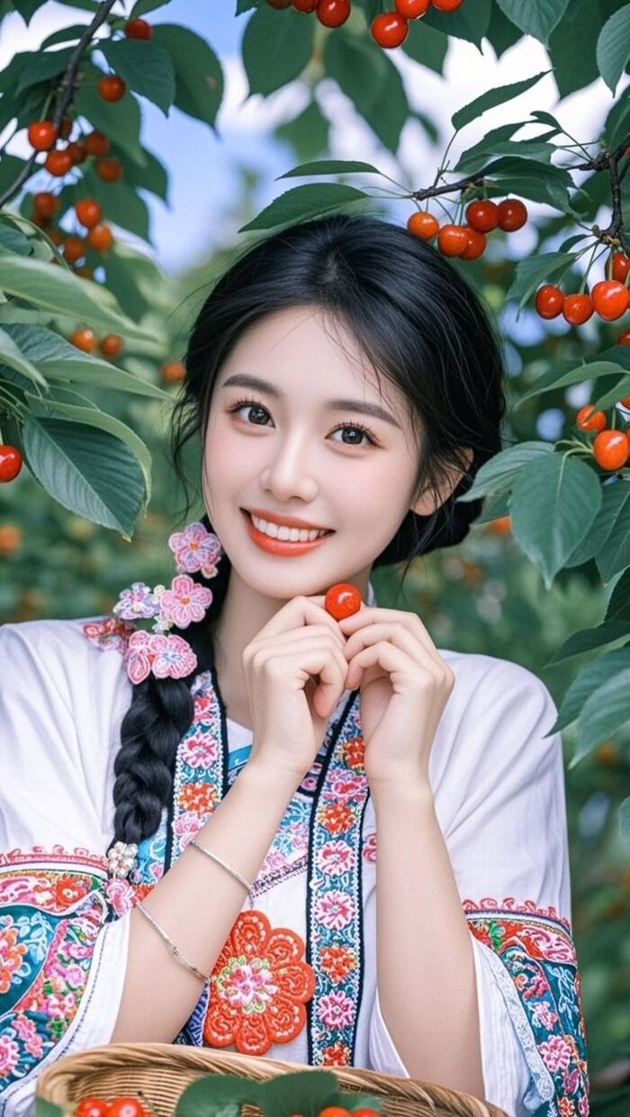 Gái xinh dân tộc 4k