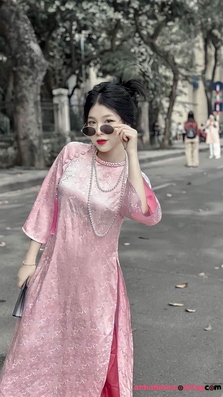Gái xinh diện áo dài