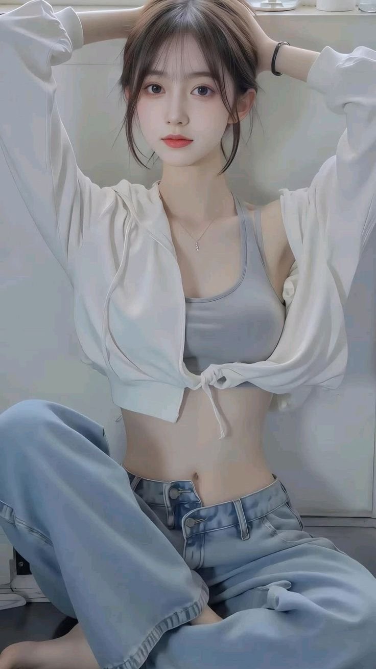 Gái xinh hở hang trẻ