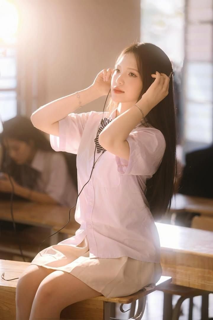 Gái xinh học sinh tinh