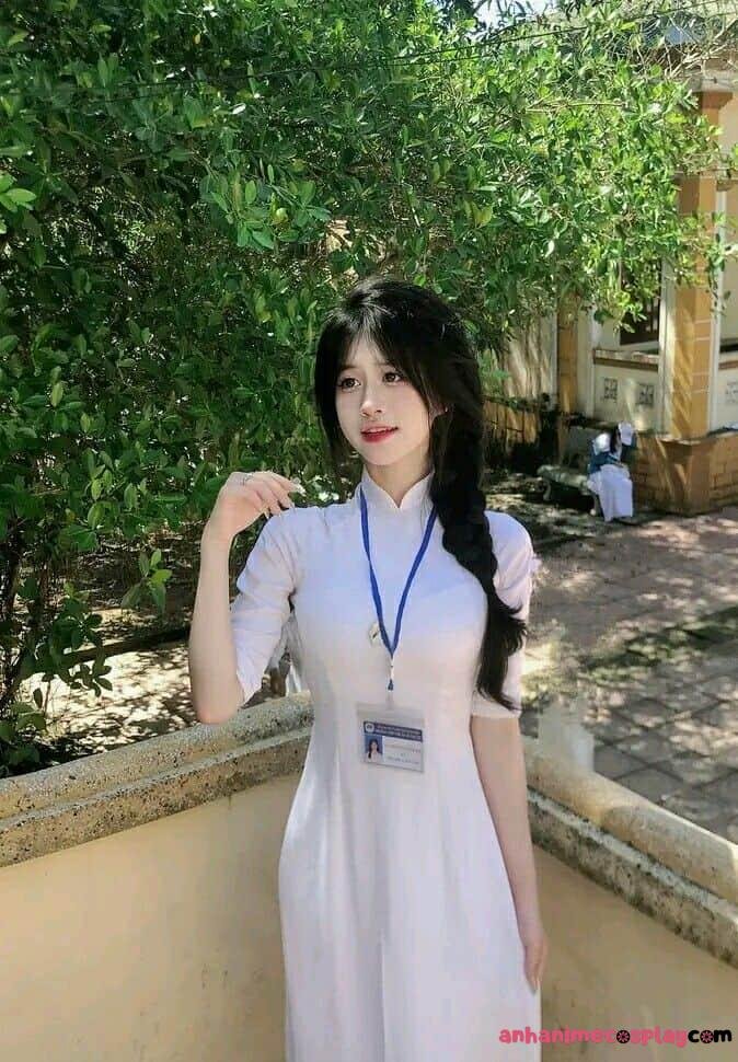 Gái xinh học sinh tươi