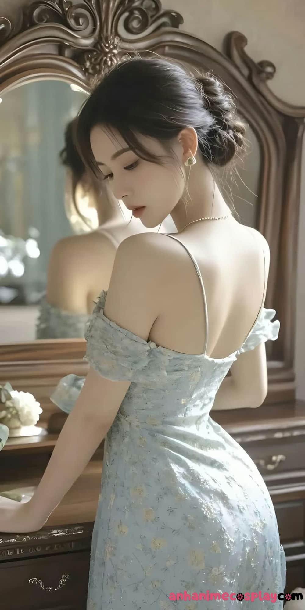 Gái xinh khoe dáng đẹp