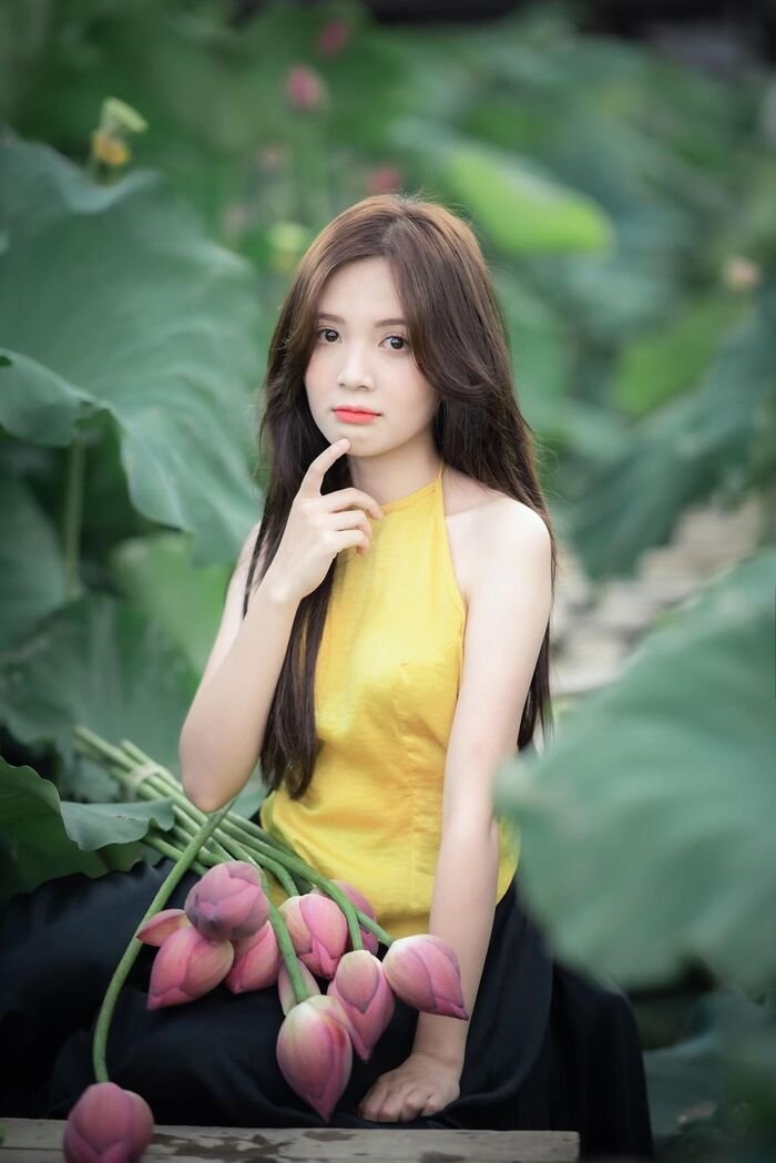 Gái xinh mặc áo yếm đẹp hd