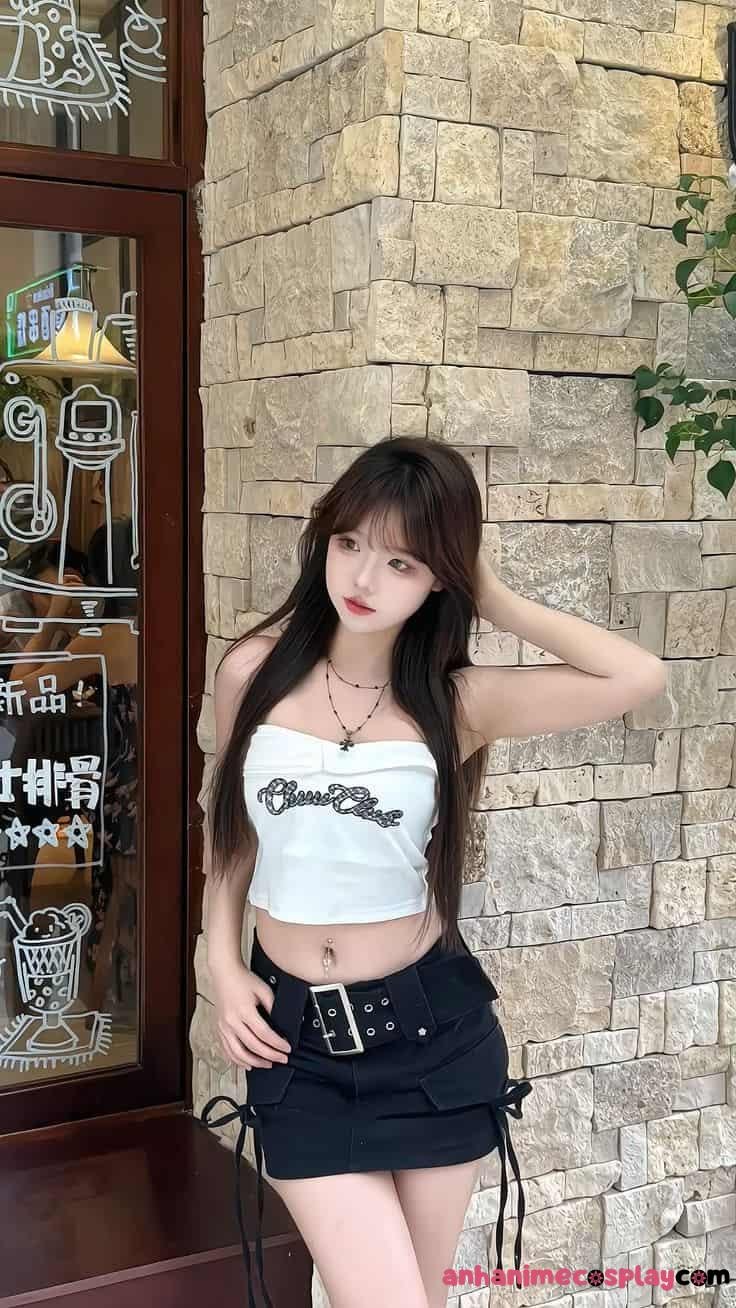 Gái xinh tóc dài nữ