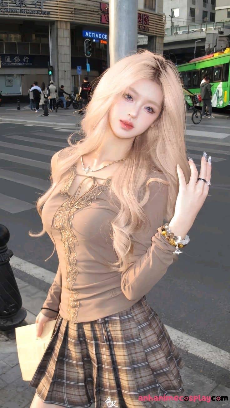 Gái xinh tóc dài thanh