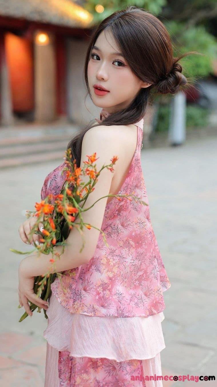 Gái xinh trong áo dài