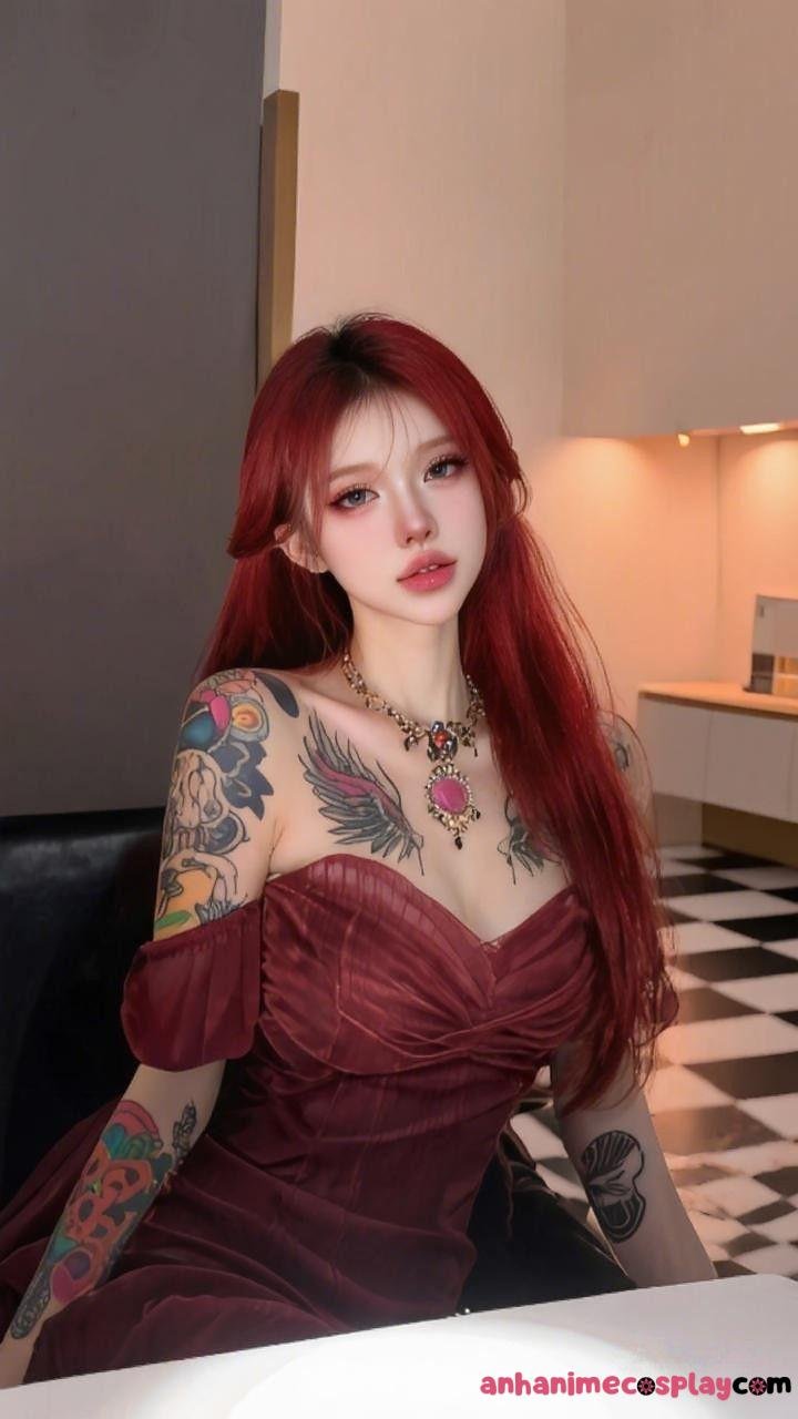 Gái xinh xăm mình cool ngầu