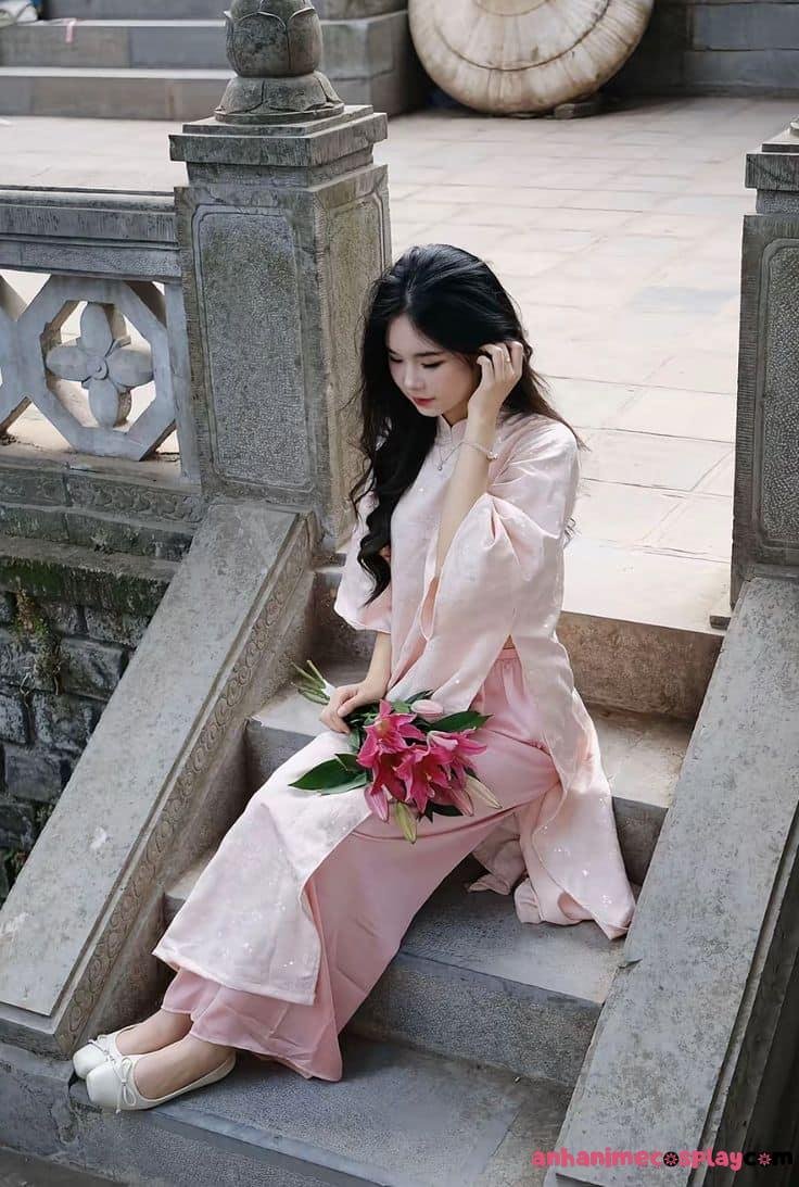 Gái xinh yêu áo dài