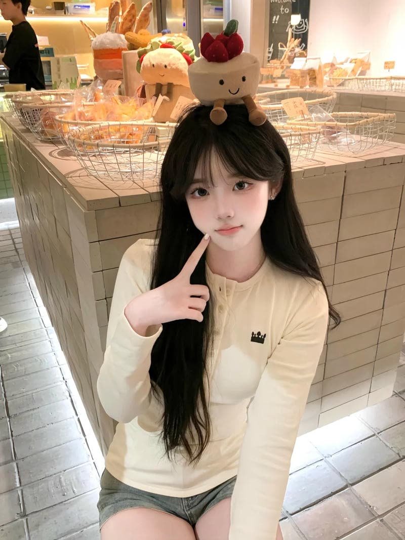 Hình ảnh gái cute yêu kiều