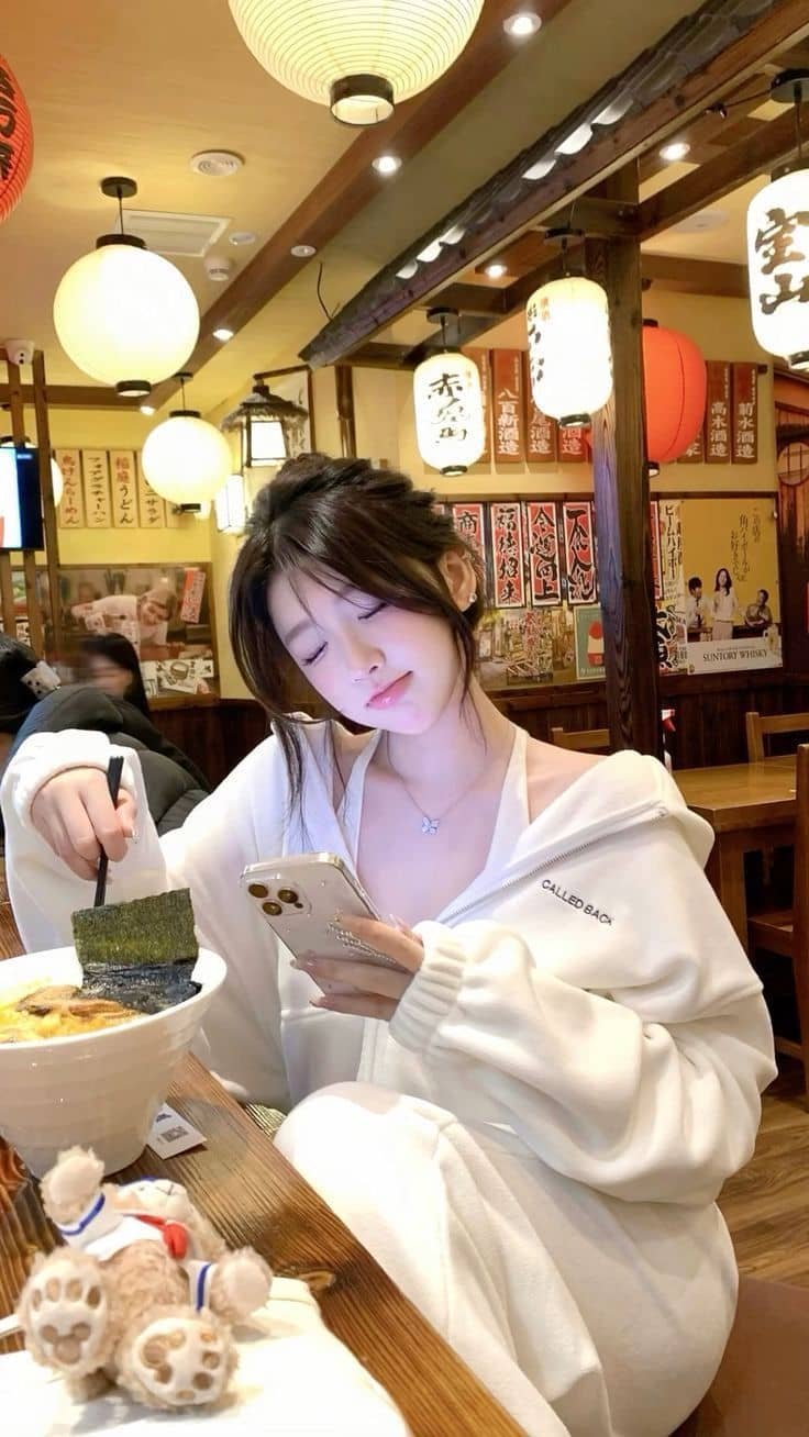 ảnh gái xinh douyin duyên.