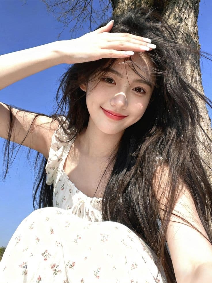 ảnh gái xinh douyin sáng.