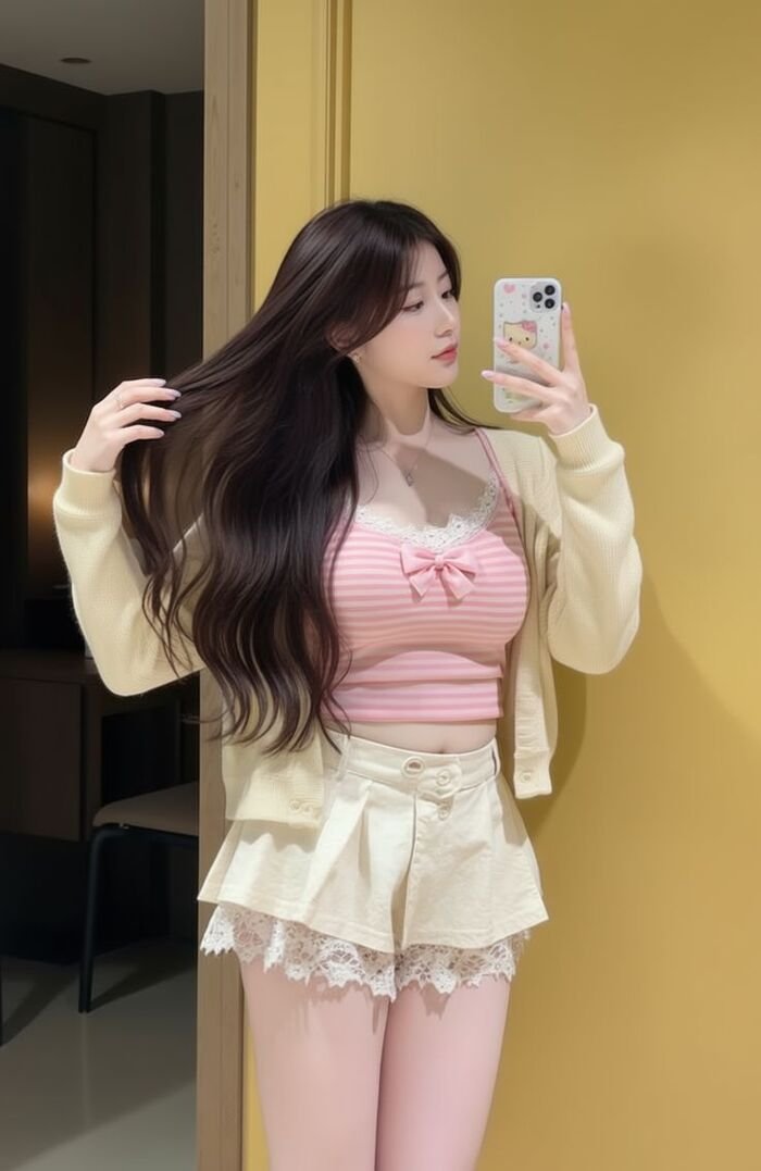 ảnh gái xinh mặc quần ngắn hd full