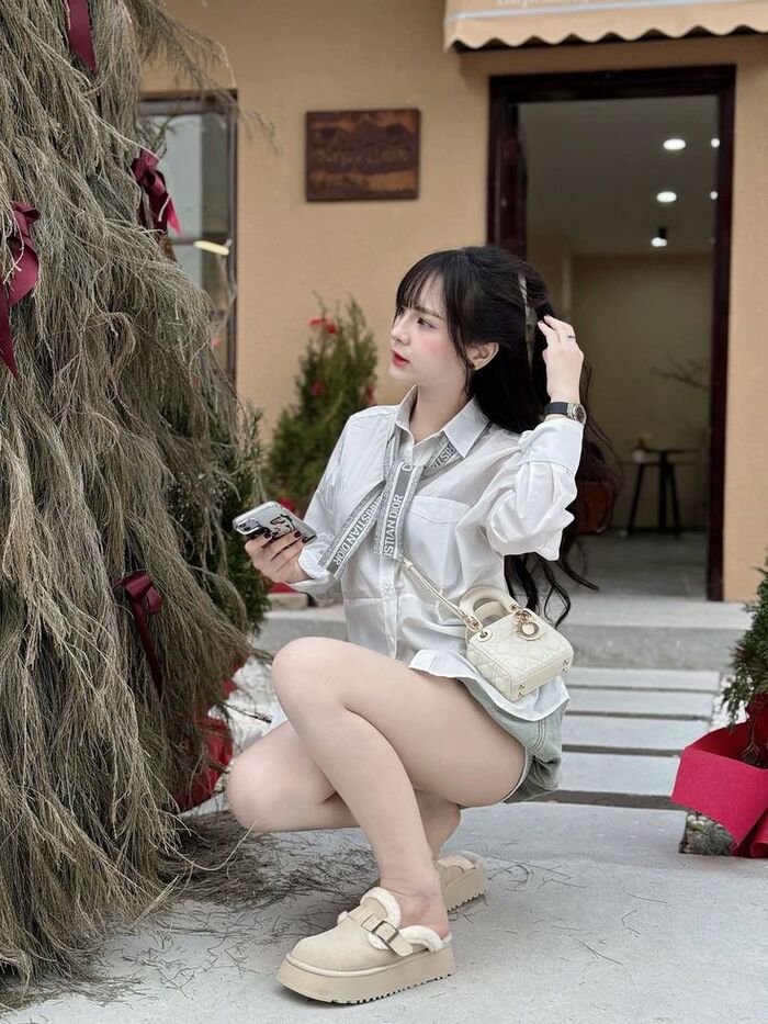 ảnh gái xinh mặc quần ngắn xinh 3k full