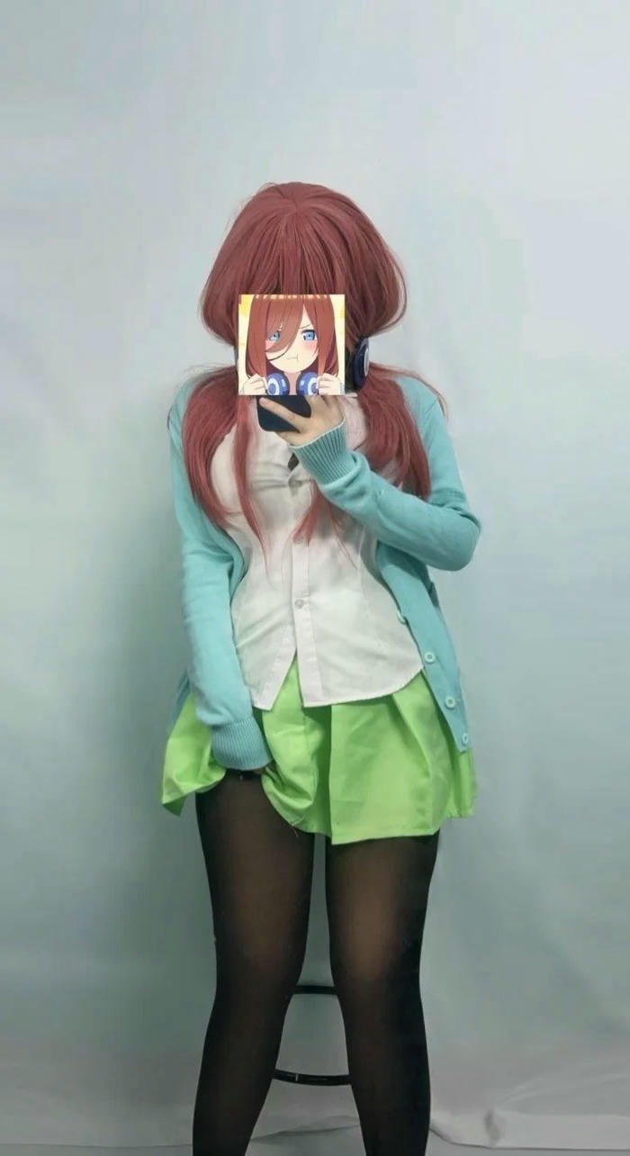 ảnh miku nakano cosplay 6