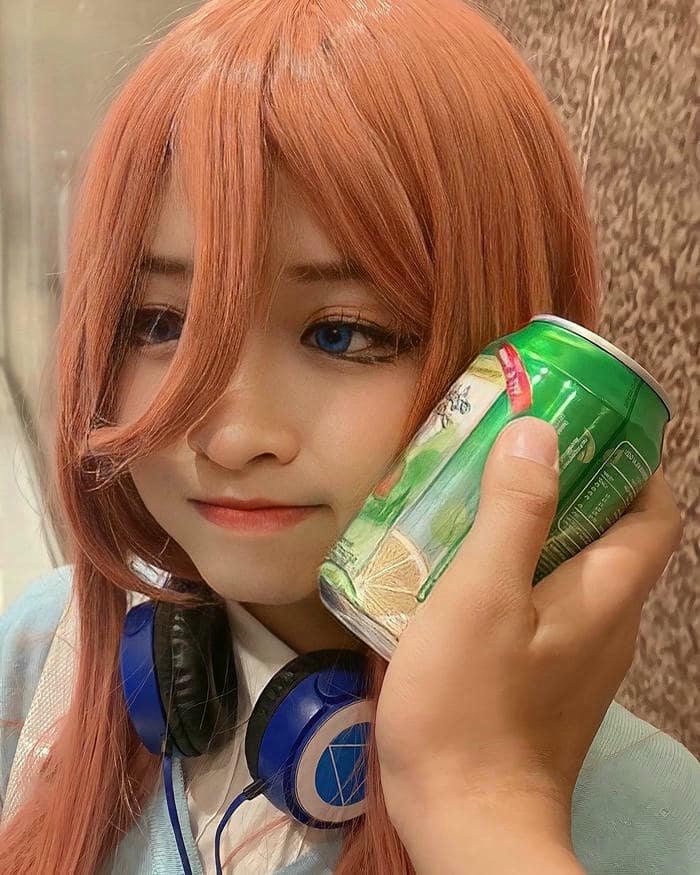 ảnh miku nakano cosplay đáng iu