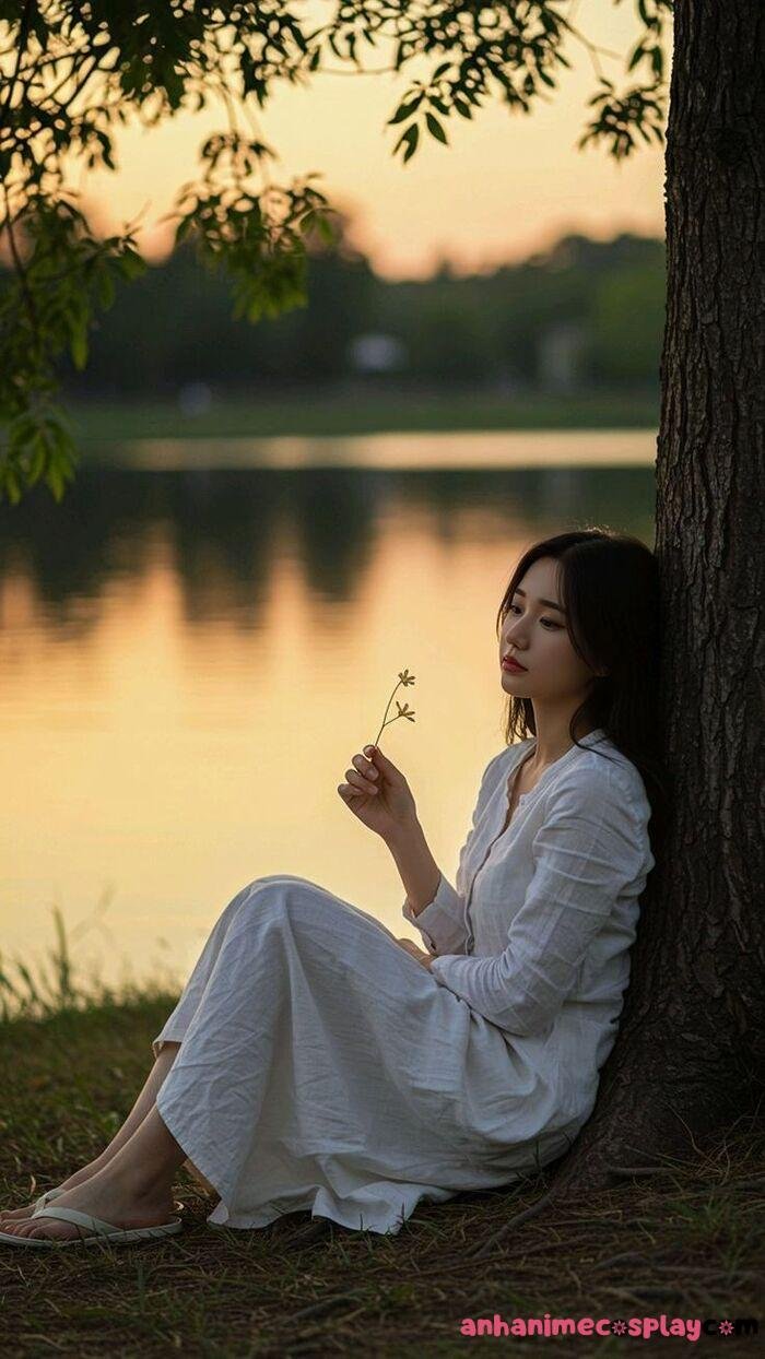 gai xinh buồn chất 5d