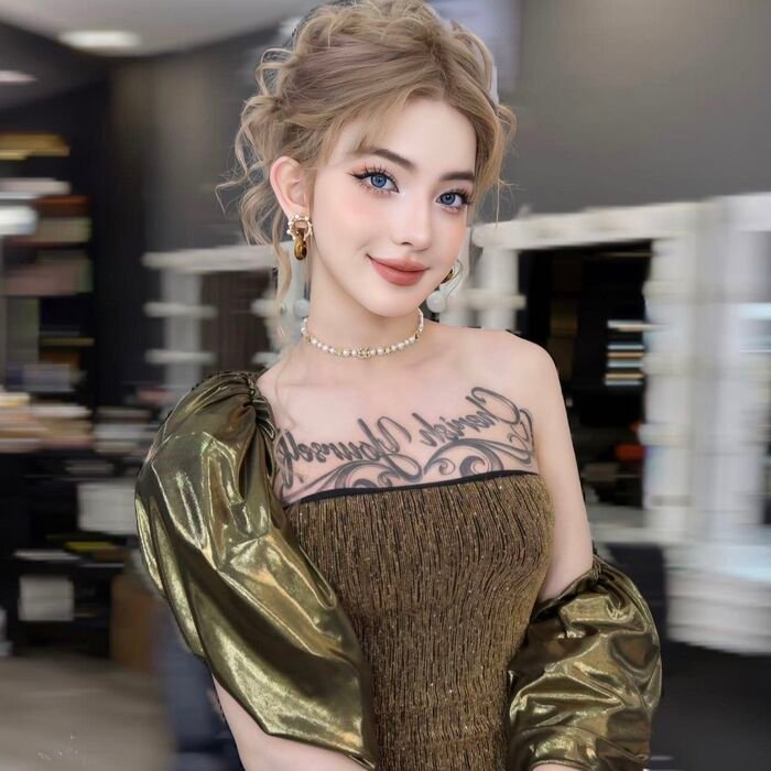 gái xinh xăm mình 3s