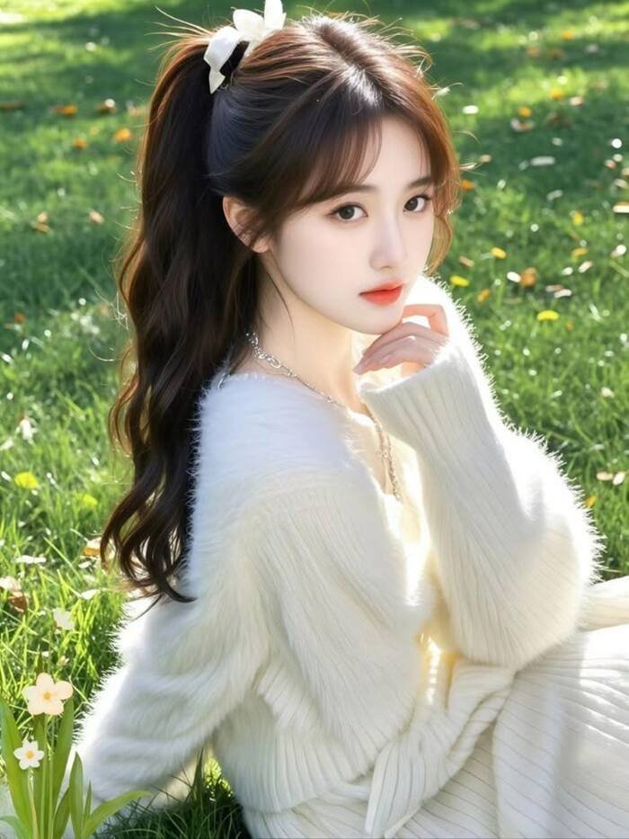 mẫu ảnh gái xinh 4d