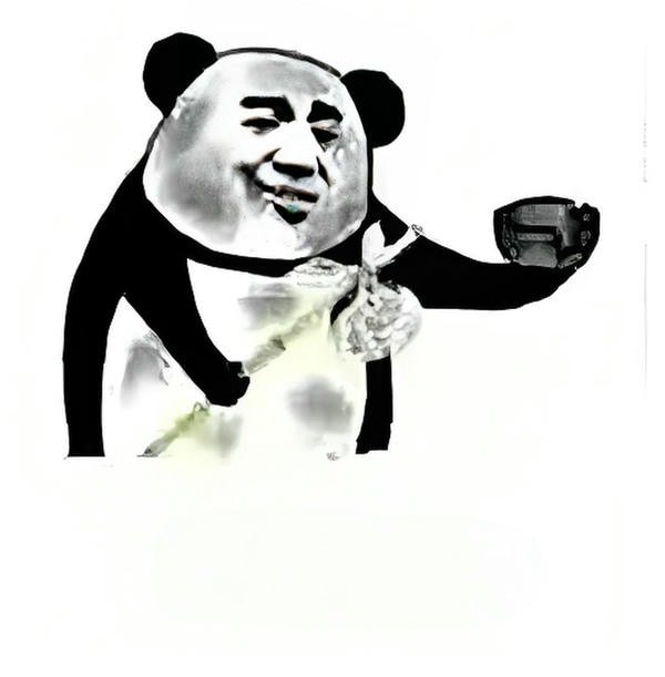 meme nghèo gấu trung quốc