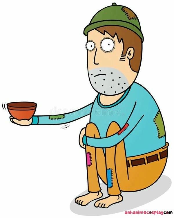 meme nghèo rớt mồng tơi