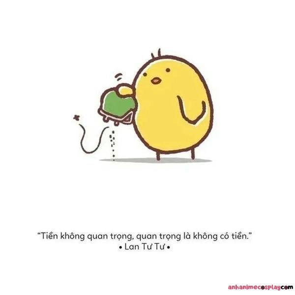 meme ví rỗng đáng yêu dễ thương